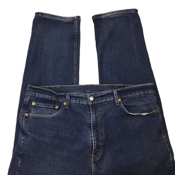 Levi's 505 Jeans 40 x 30 Blue Denim Straight Regular Red Tab Classic Mexico - Picture 4 of 8